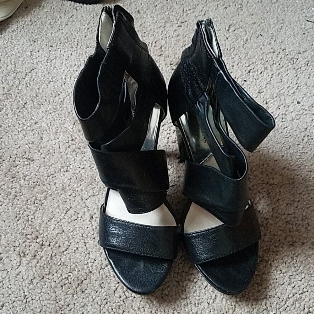 Black heels